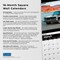 American Muscle Cars OFFICIAL | 2026 12 x 24 Inch (Hanging) Monthly Square Wall Calendar | Foil Stamped Cover